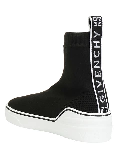 givenchy george v sneakers black|givenchy black and white sneakers.